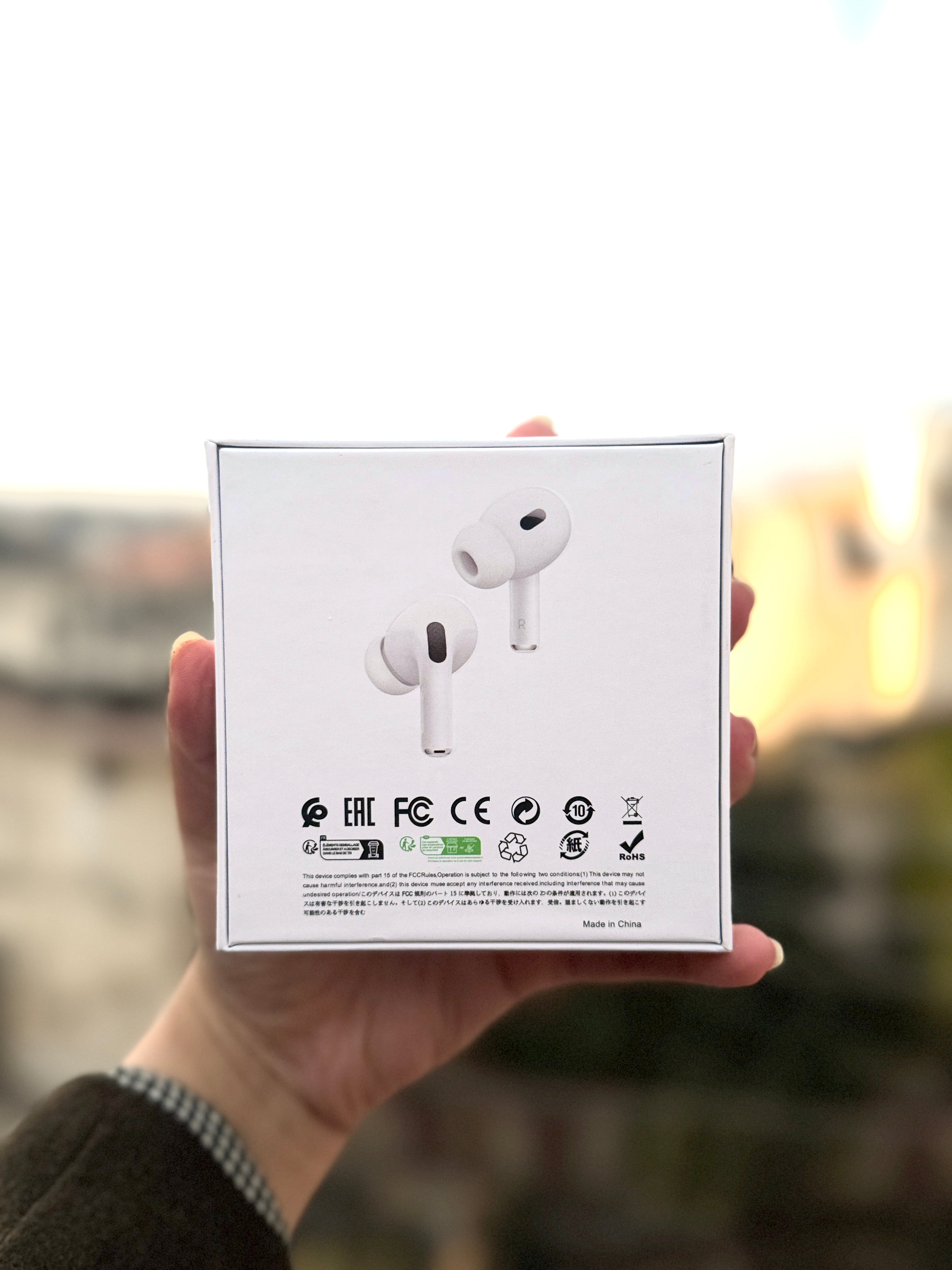 LCD Display Wireless Earbuds (AirPods Pro–Style)