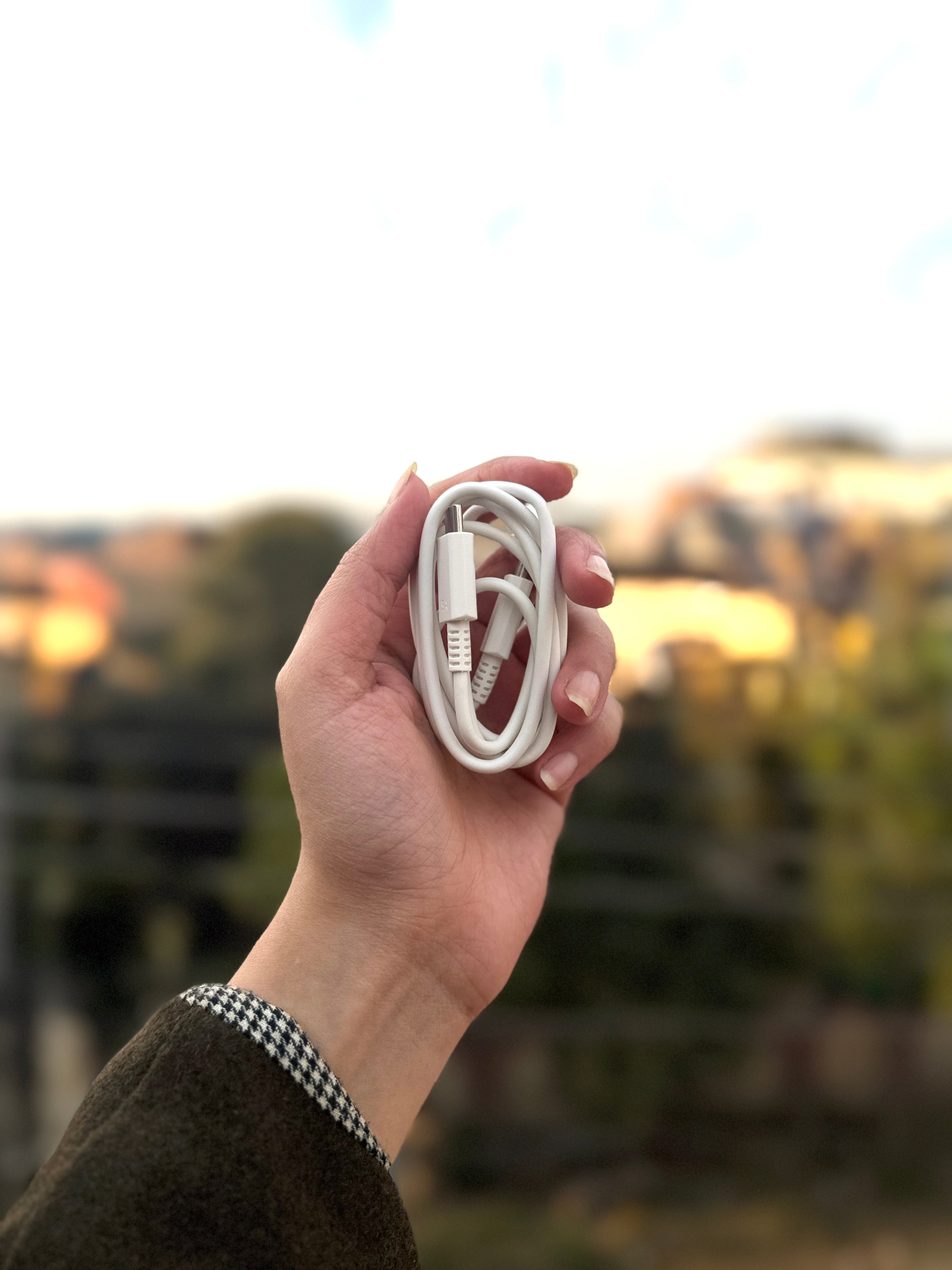 45W USB‑C PD Fast Charger with Type‑C to C Cable