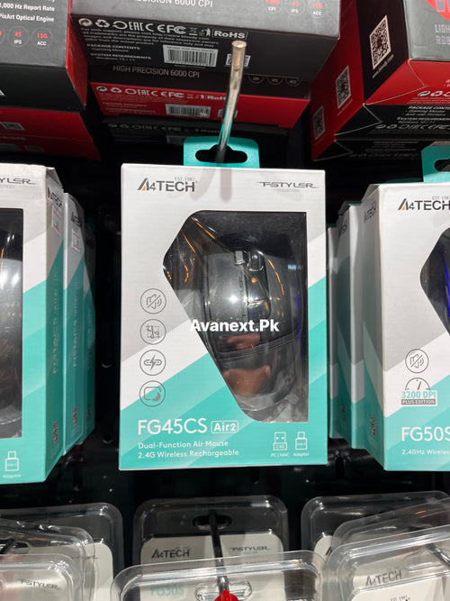 A4Tech FG45CS Air2 Dual-Function Rechargeable Wireless Mouse