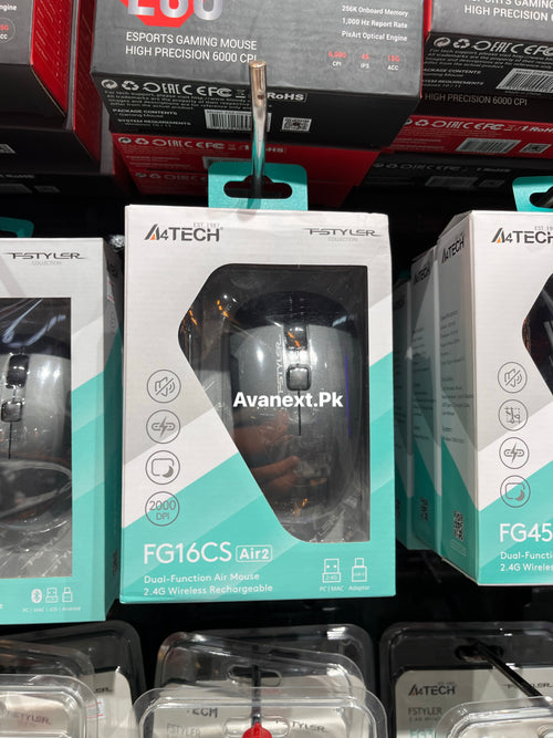 A4Tech FG16CS Air2 Rechargeable Wireless Mouse