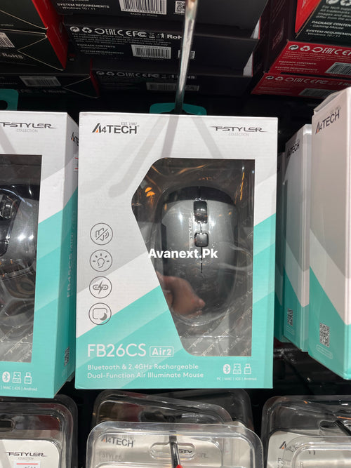 A4Tech FB26CS Air2 Bluetooth Rechargeable Mouse