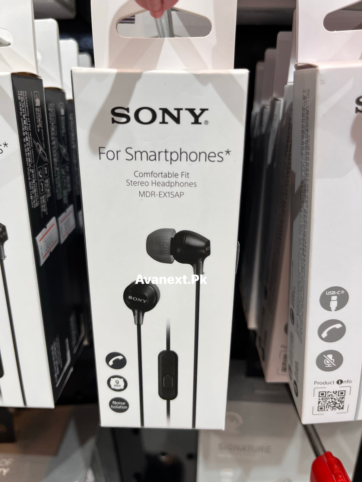 Sony MDR-EX15AP In-Ear Stereo Headphones
