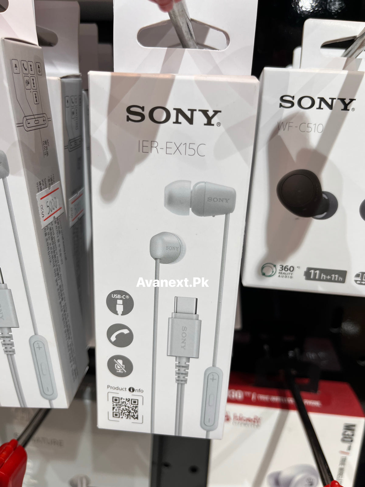 Sony IER-EX15C USB-C In-Ear Headphones