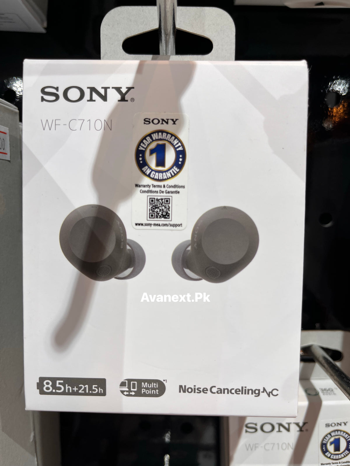 Sony WF-C710N Wireless Noise-Canceling Earbuds – Black