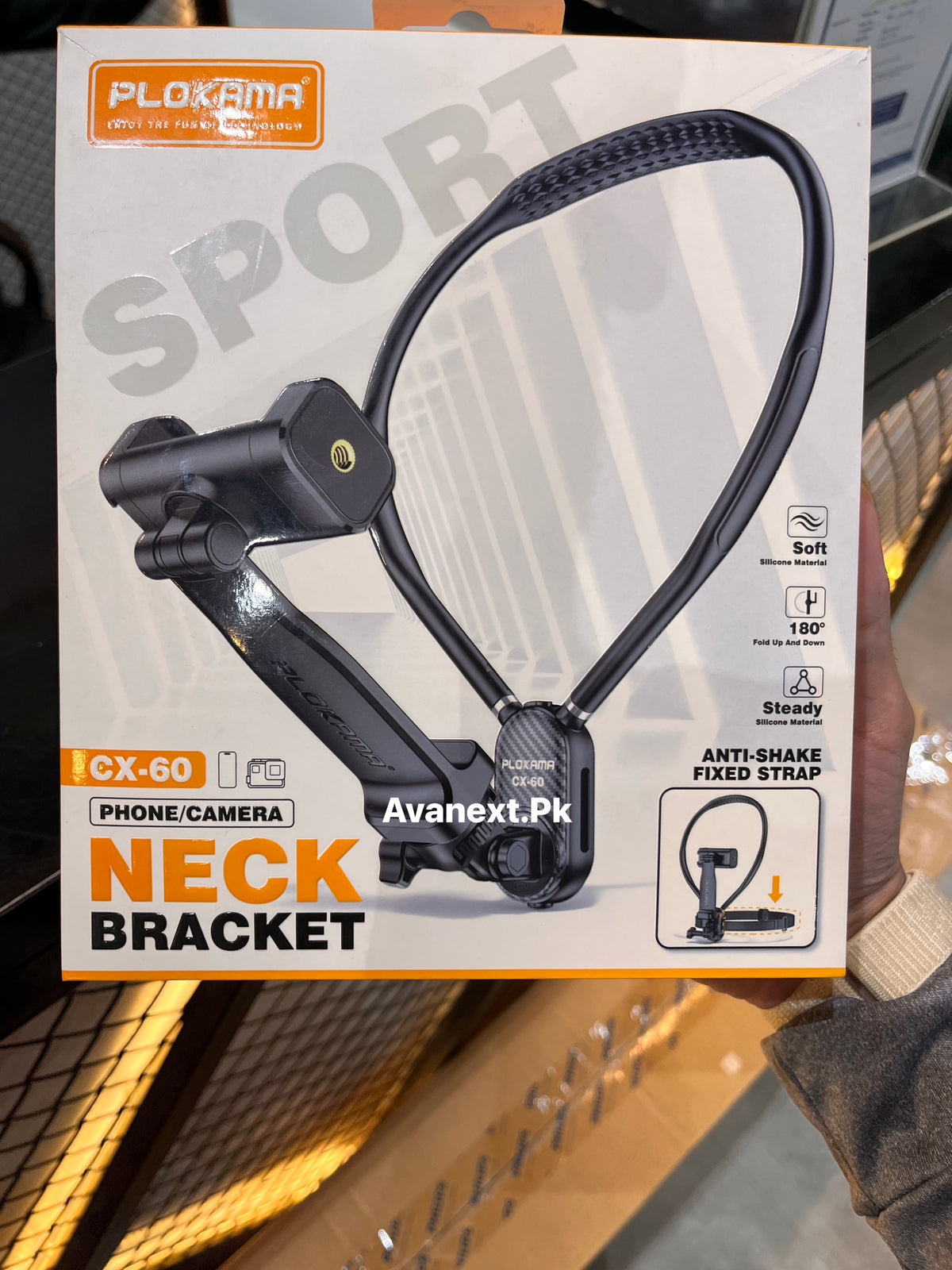 Plokama CX-60 Phone Camera Neck Bracket front