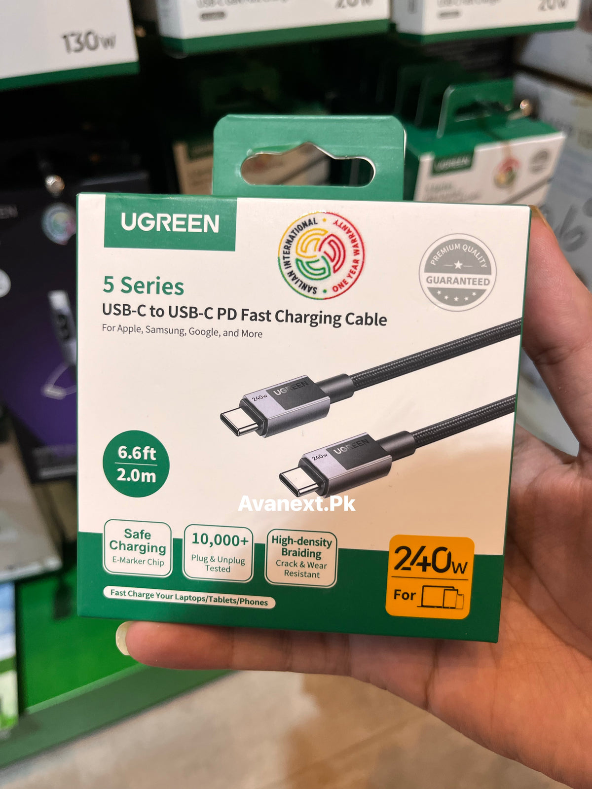 UGREEN US316 5 Series cable front