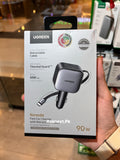 UGREEN Nexode 130W car charger set front