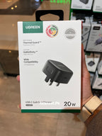 UGREEN 20W USB-C GaN charger front