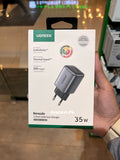 UGREEN Nexode 45W 2-port GaN charger front