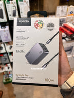 UGREEN Nexode Pro 100W 3-port GaN charger front