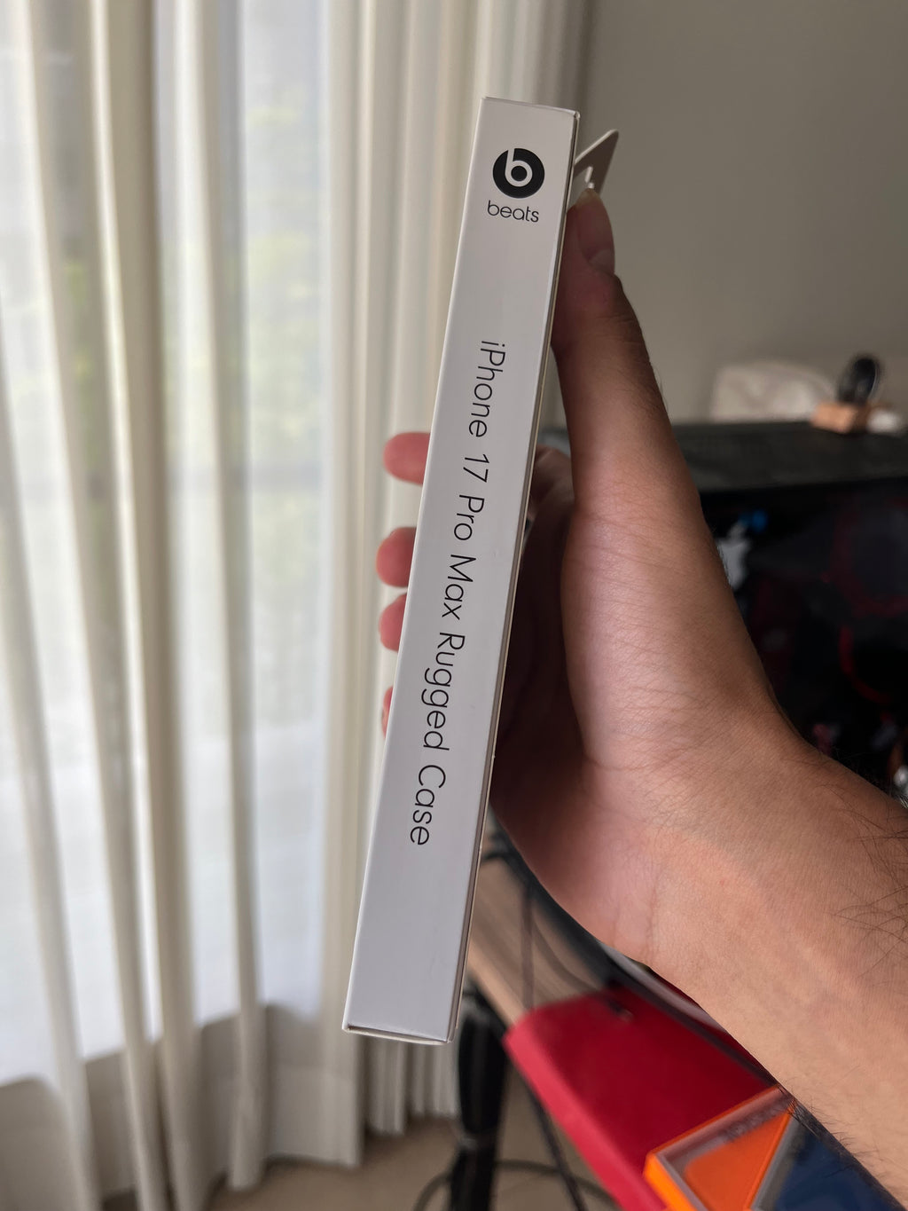 Beats iPhone 17 Pro Max Rugged Case Gray Beats by Dr Dre Apple Inc side Pakistan
