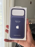Apple iPhone 17 Pro Clear Case Indigo MagSafe original packaging front Pakistan