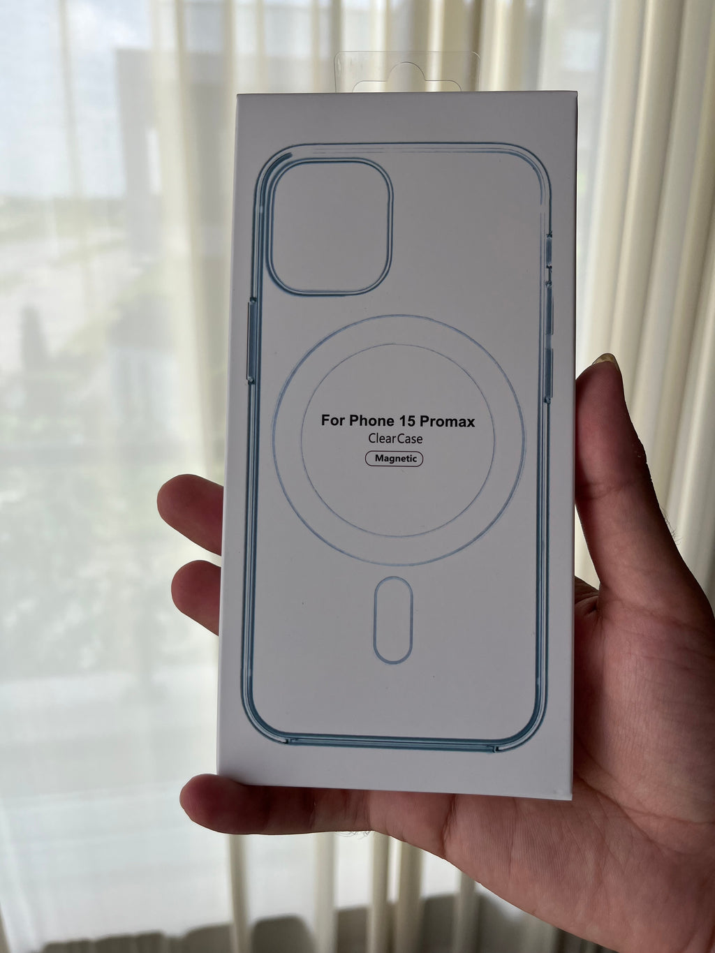 Magnetic Clear Case iPhone silicone case variant Pakistan