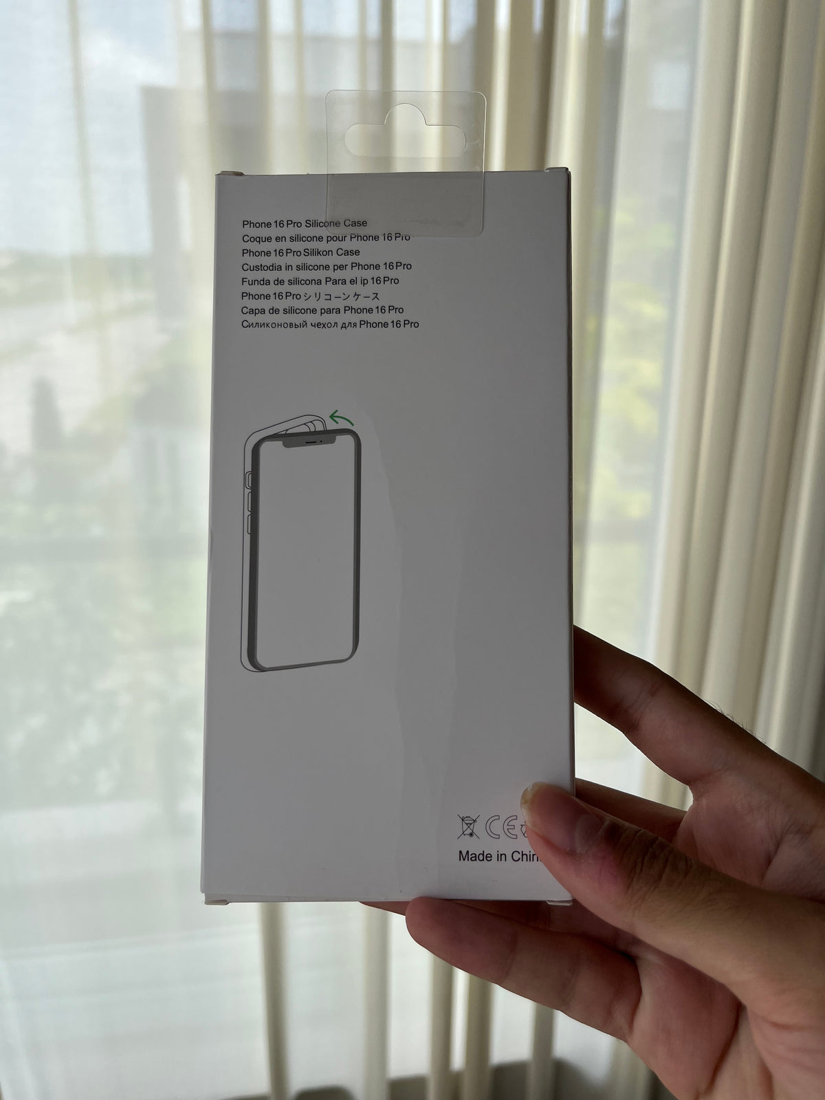 Magnetic Clear Case iPhone 15 Pro Max MagSafe Pakistan front