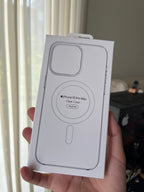 Magnetic Clear Case iPhone 17 Pro Max MagSafe Pakistan front