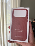 Apple iPhone 17 Pro Max TechWoven Case Sienna MagSafe front Pakistan