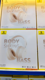 Baseus Bass 35 Max headphones front packaging