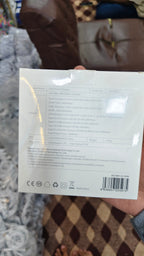 ROMOSS 140W GaN power adapter output specifications and barcode