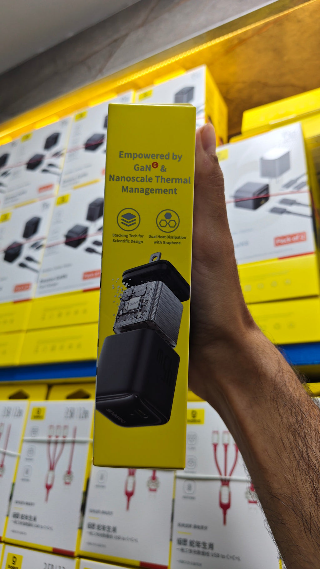 Baseus GaN6 45W charger GaN6 thermal management details