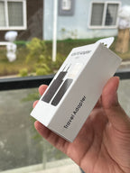 Samsung 45W Super Fast Charging Adapter — in-use lifestyle view Pakistan