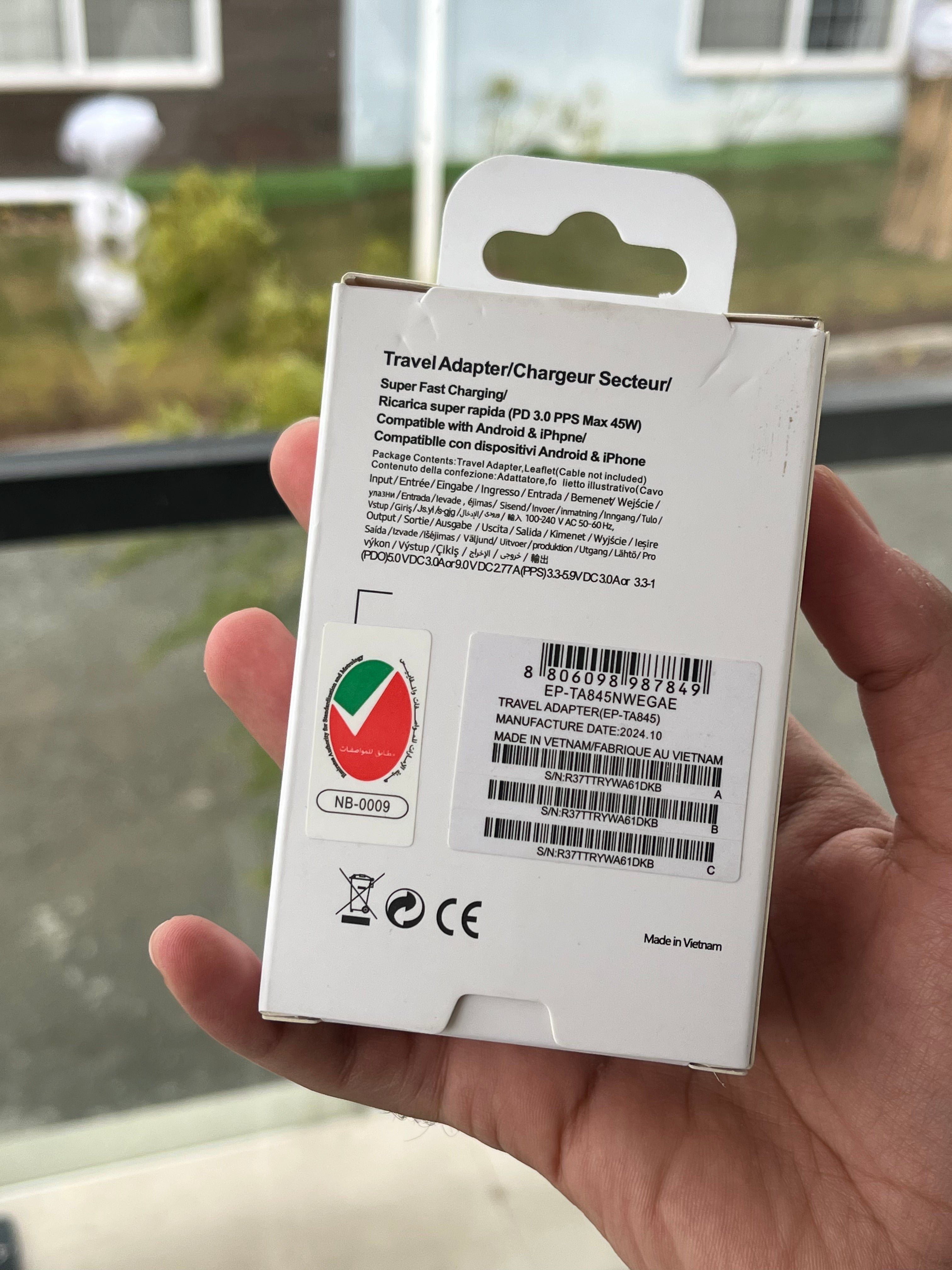 Samsung 45W Fast Charging Adapter | Super Fast Charge | COD Available