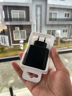 Samsung 45W Super Fast Charging Adapter — side angle view Pakistan