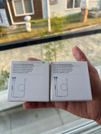 Apple EarPods original wired earphones — side angle view Pakistan