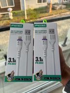 Phonnext 3.1A fast charging Lightning cable for iPhone Pakistan