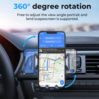 Joyroom 15W wireless car phone holder mount — back view Pakistan