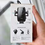 Joyroom 15W wireless car phone holder mount — port and connector detail Pakistan