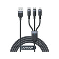Joyroom S-A18 Multi-Use Series 3.5A 3-in-1 USB to L+C+M product image in Pakistan | AvaNext.pk