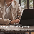 Mcdodo 60W Lightning to Type-C Adapter Connector - OT-0180 - image 3