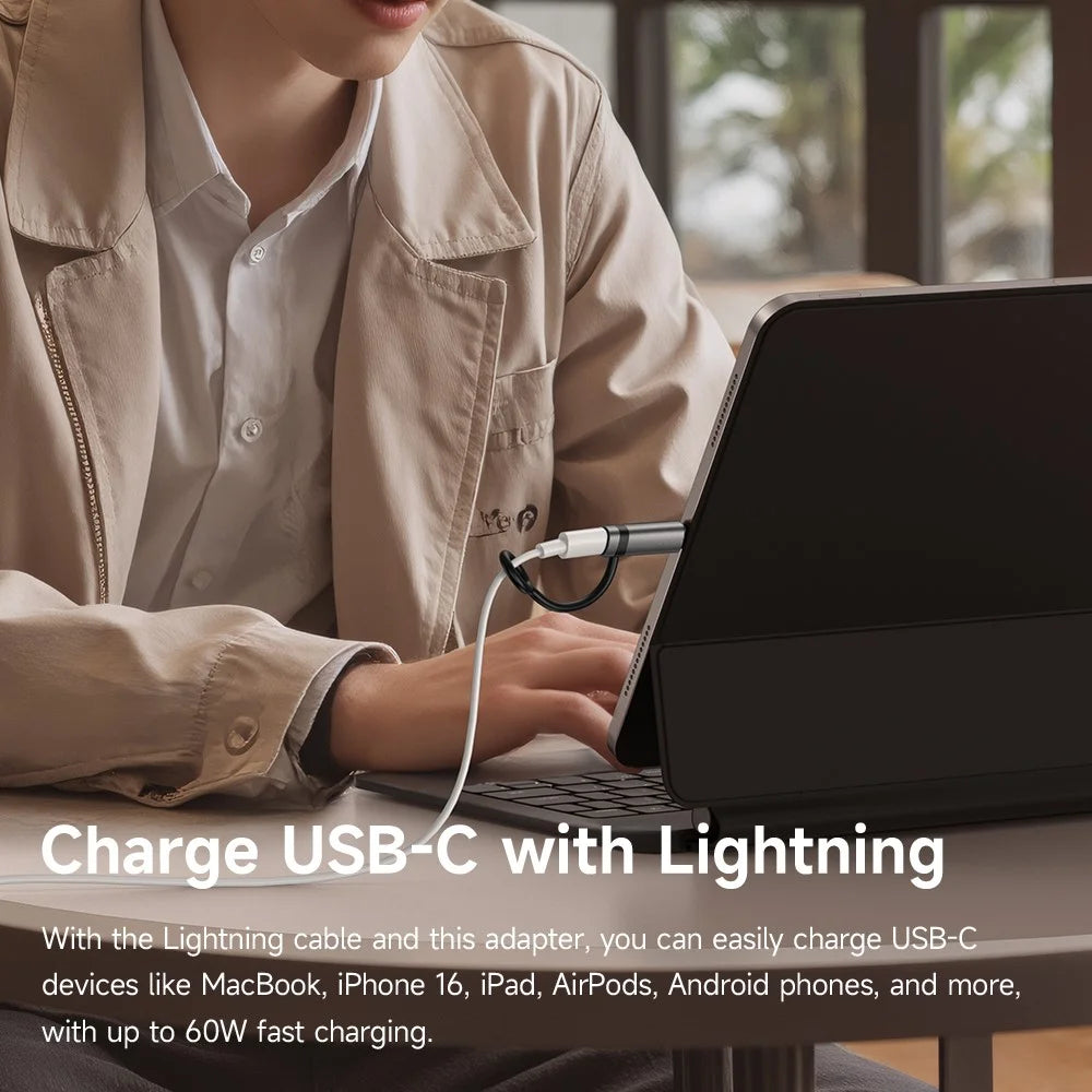 Mcdodo 60W Lightning to Type-C Adapter Connector - OT-0180 - image 3