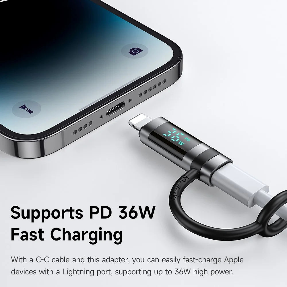 Mcdodo 36W Type-C to Lightning Adapter Connector for Charging and Data Transfer - OT-2610 - image 3