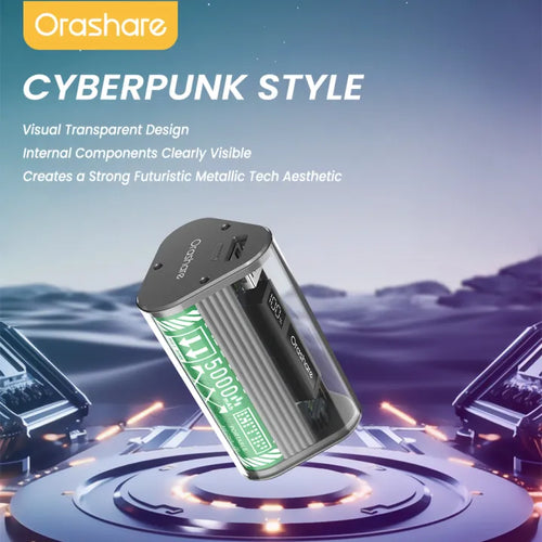 Orashare OT11 Transparent Mini Power Bank Pakistan 10000mAh 22.5W Super Fast