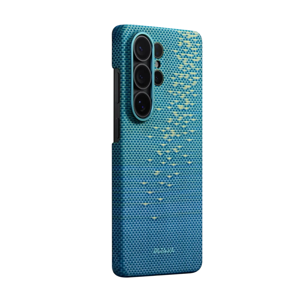 Official PITAKA Galaxy S26 Ultra Lucid Blue Edge Case