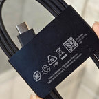 Samsung EP-DN980 USB-C to USB-C cable — in-use lifestyle view Pakistan