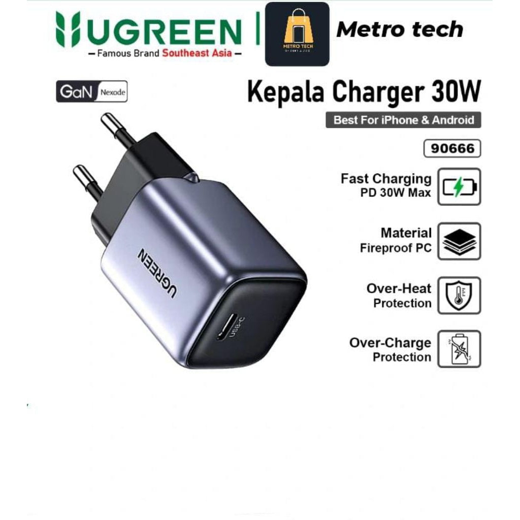 UGREEN 90666 Nexode 30W charger
