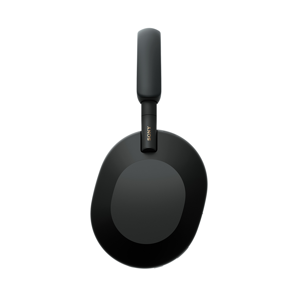 Sony WH-1000XM5SA black wireless noise cancelling headphones manufacturer view