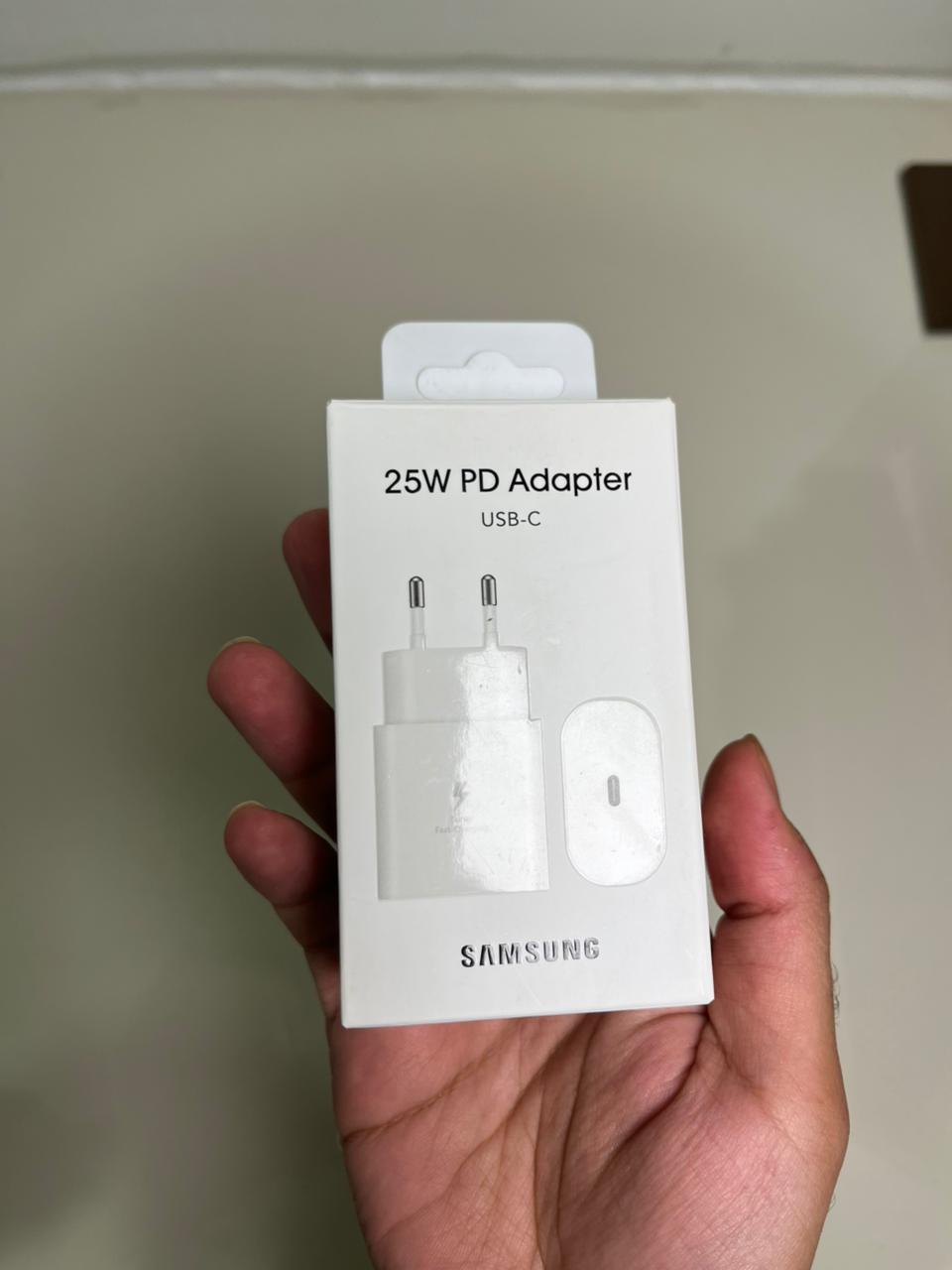 25W Samsung PD Adapter USB-C Super Fast Charger