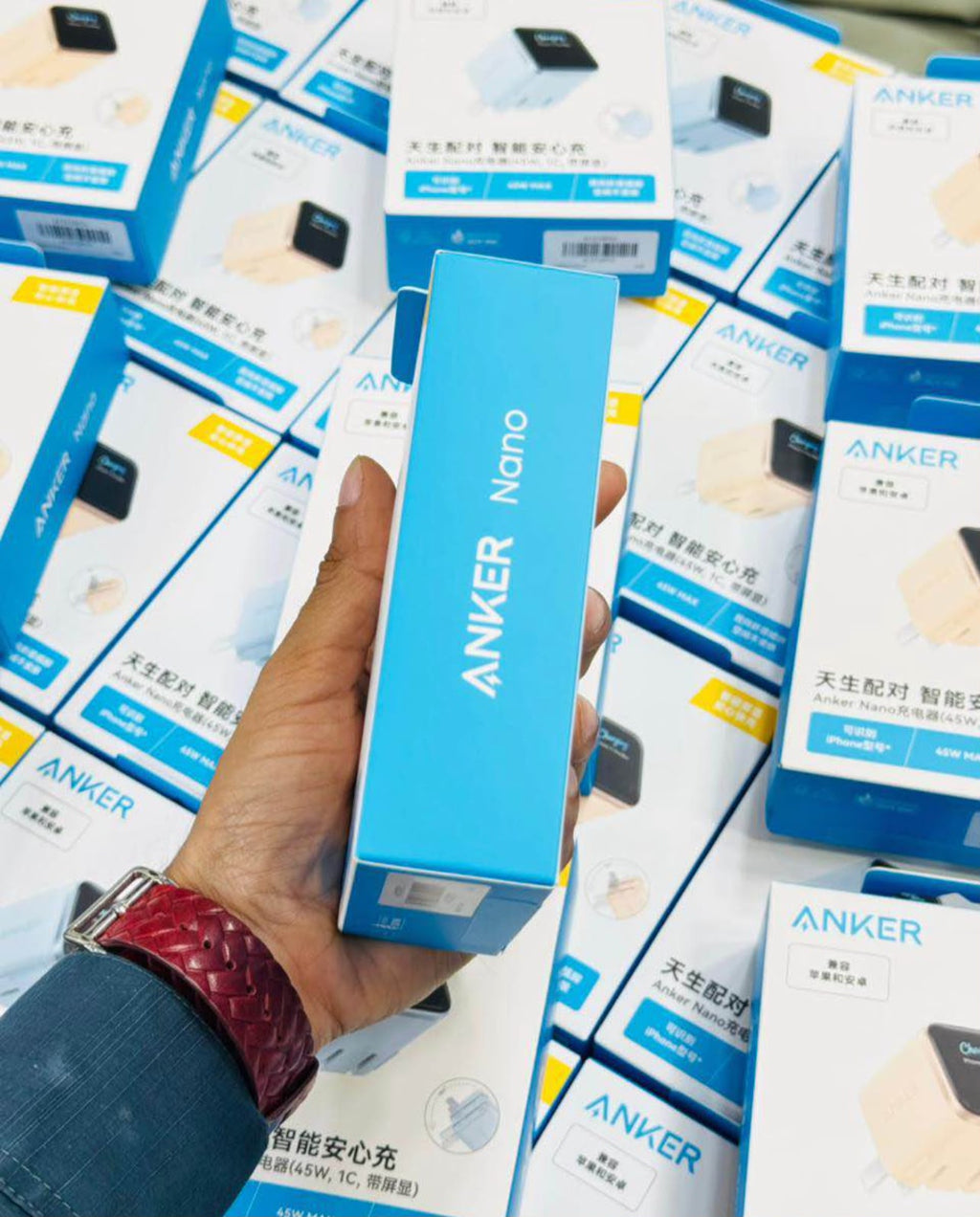 Original Anker Fast Charger Pakistan for iPhone & Android