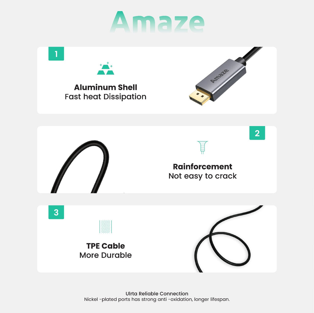 Amaze USB-C to DisplayPort Cable - A146 in Pakistan - image 2