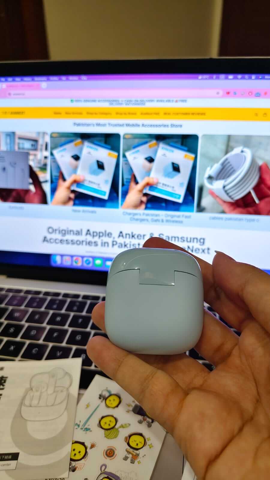 Baseus Bass BS1 NC earbuds — product and packaging view 10