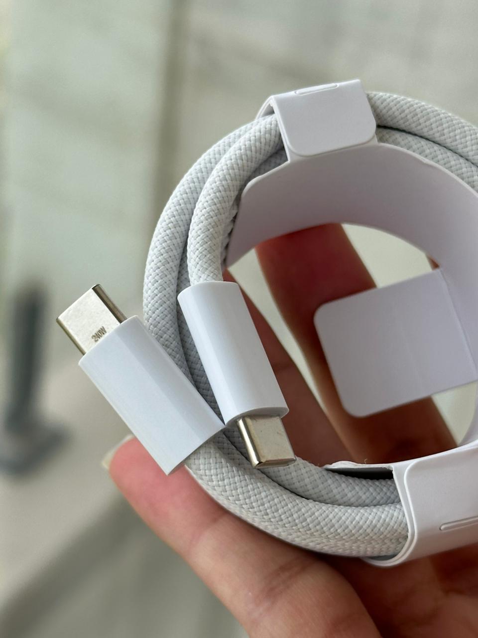 Apple USB-C to C Cable (2m) 240W Fast Charging for MacBook, iPhone 16/17 Pro Max & iPad