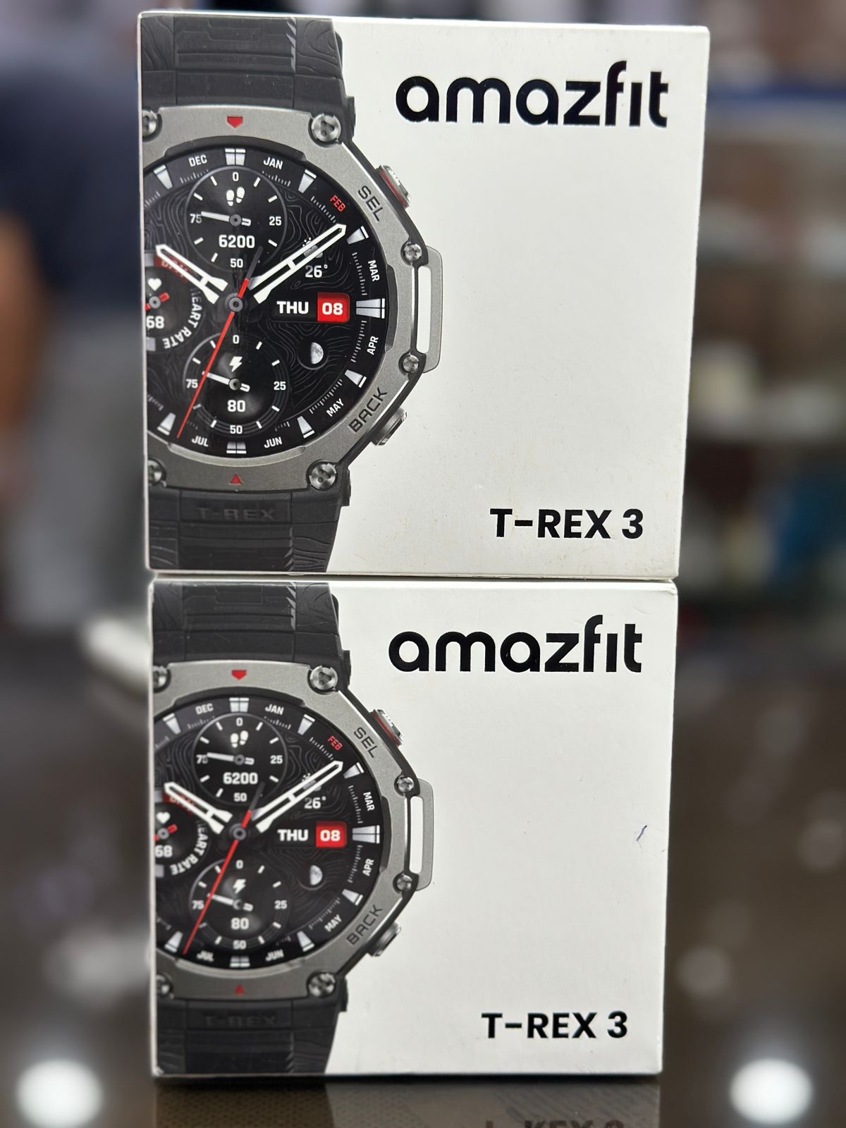 Amazfit T-Rex 3 smartwatch retail box