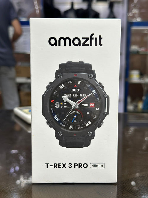 Amazfit T-Rex 3 Pro 48mm smartwatch retail box
