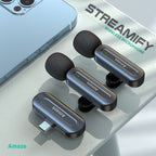 Amaze Streamify Active Noise Cancellation Wireless Microphone A680 in Pakistan - image 4