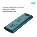 Amaze A220 portable M.2 NVMe SSD enclosure
