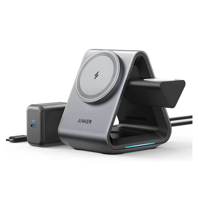 Anker MagGo 737 Wireless 3-in-1 Foldable Charging Station - A2599