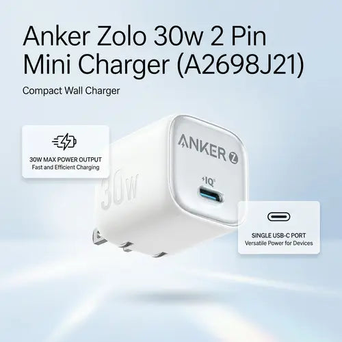 Anker Zolo 30W Mini GaN charger